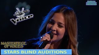 STARS BLIND AUDITION IN THE VOICE