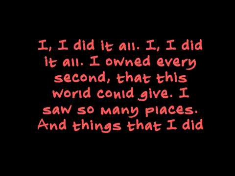 OneRepublic - I Lived (Lyric Video)