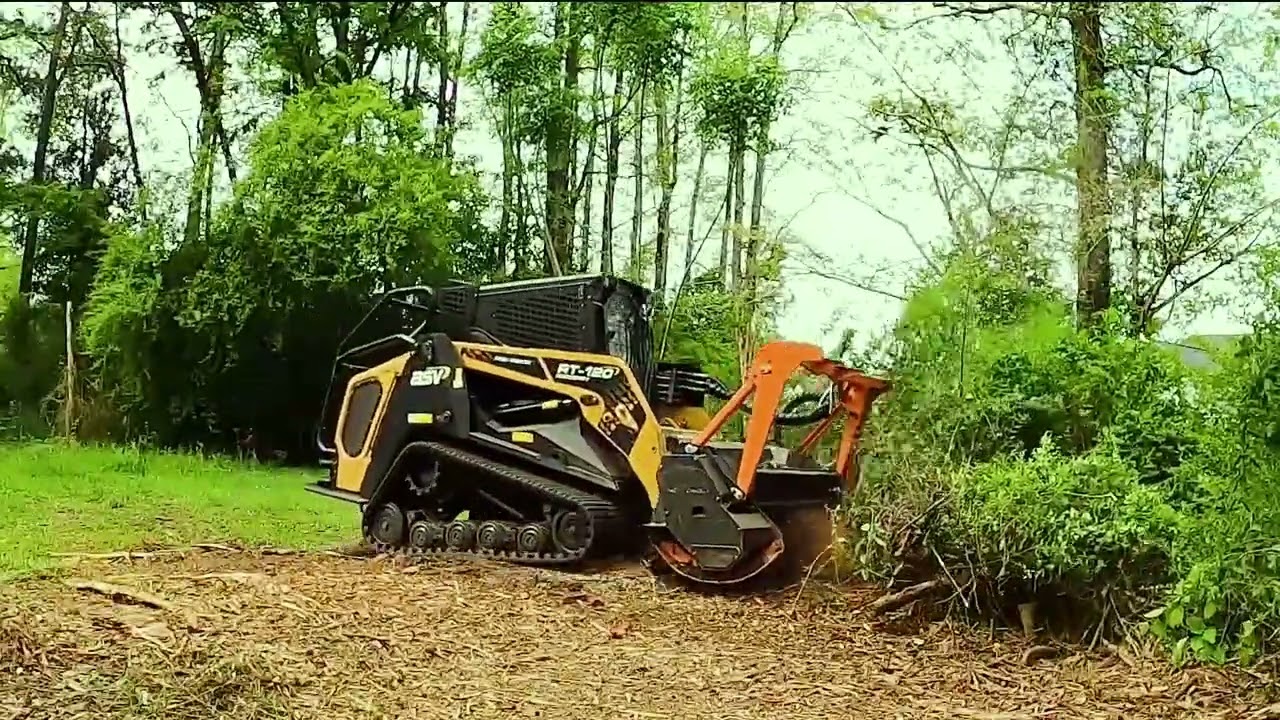 Cut Brush land clearing project video thumbnail