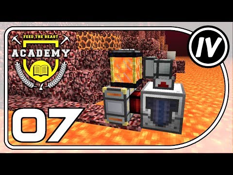 FTB Academy - Ep 7 - Hot Times in Mining Town