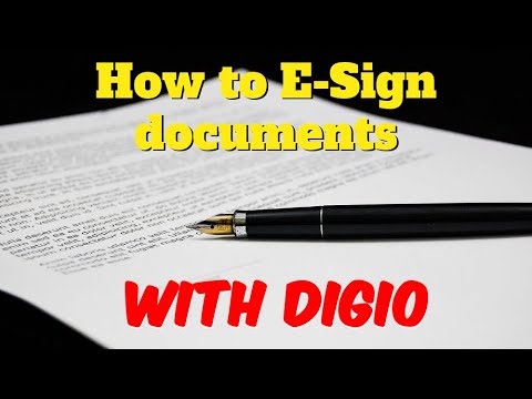 How to E-Sign with Digio