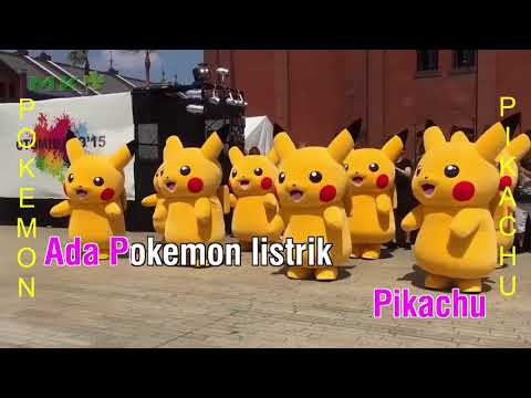 Karaoke cari pikachu   Pokemon karaoke cari   Nhạc giải trí pikachu hay nhất 2016   2017