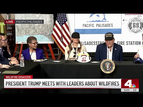  President Trump and Mayor Bass clash on rebuild policies 
