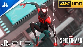 Marvel's Spider-Man Miles Morales PS5 - Free Roam Gameplay (4K)