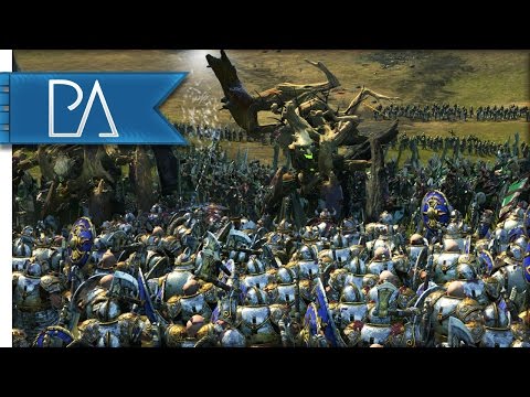 ELVES VS DWARFS - Total War: WARHAMMER Gameplay