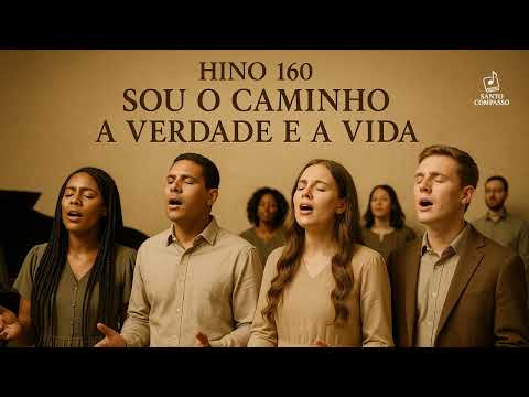 Hino 160 CCB - Sou o Caminho, a Verdade e a Vida (estilo Coral Americano)