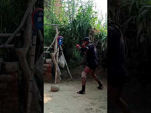 Feint Job to Shift Hook // #mma #boxing #punchallenge #muaythai #martialarts #tutorial
