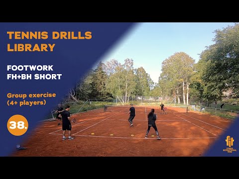 GROUP DRILLS - FOOTWORK FH+ SHORT BH