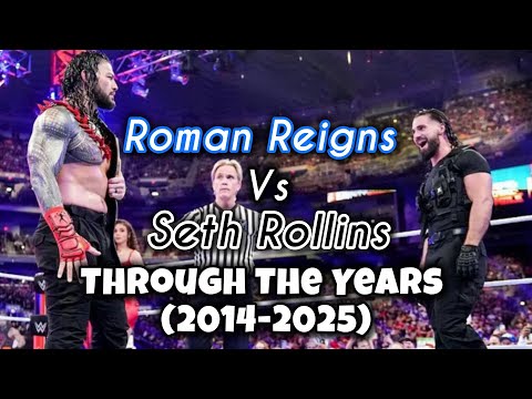 Roman Reigns VS Seth Rollins Through The Years (2014-2025)