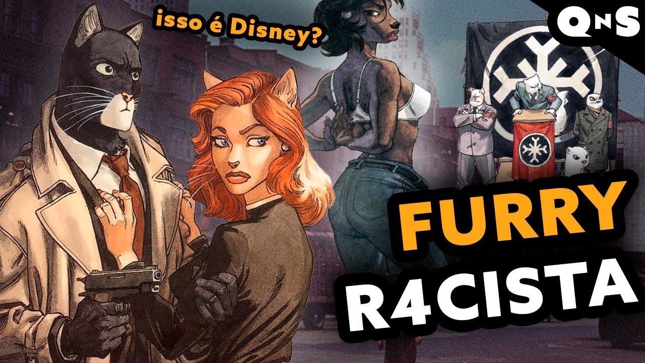 CR1ME, R4CISMO, PELUDAS FATAIS! Blacksad é a versão proibidona da Disney