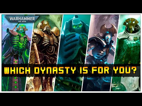 1 Hour of Necron Propaganda - Dissecting the Necron Dynasties