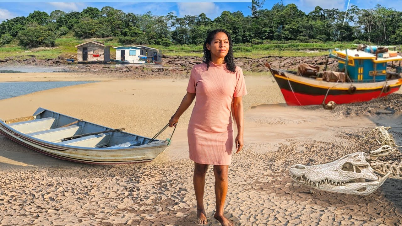 A DEVASTADORA SECA no AMAZONAS que MAT#U ANIMAIS e DEIXOU RIBEIRINHOS ISOLADOS SEM COMIDA.