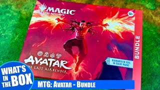 Magic the Gathering AVATAR the LAST AIRBENDER Regular Bundle Unboxing
