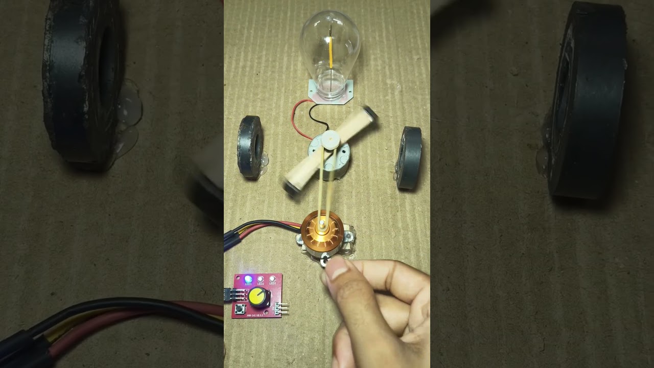 Powerful electric generator process #electric #project #experiment