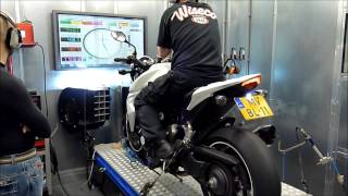 CB1000R Akrapovic+KVV+K&N+WISECO Dyno Run CB1000R Akrapovic+KVV+K&N+WISECO Dyno Run