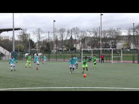 U11 AF EPINAY - AUBERVILLIERS (1-5) - PART 1/4 - 16/03/2019