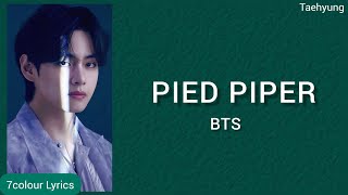Download lagu BTS - Pied Piper Easy Lyrics mp3