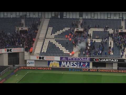 Hooligans Gent vs. Genk - Belgium League