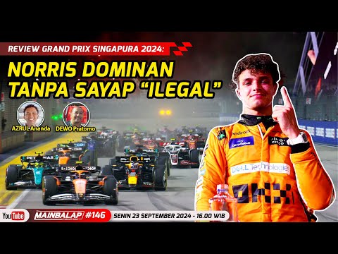 Review GP Singapura 2024: Norris Dominan Tanpa Sayap 