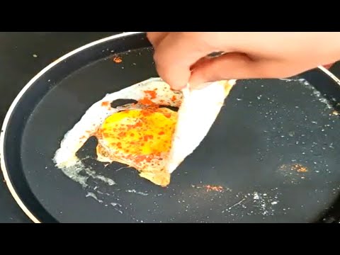 EGG HALF BOIL | EGG OFF BOIL | HALF BOILED EGG OMELETTE STREET FOOD | BOILED EGG EATING CHALLENGE