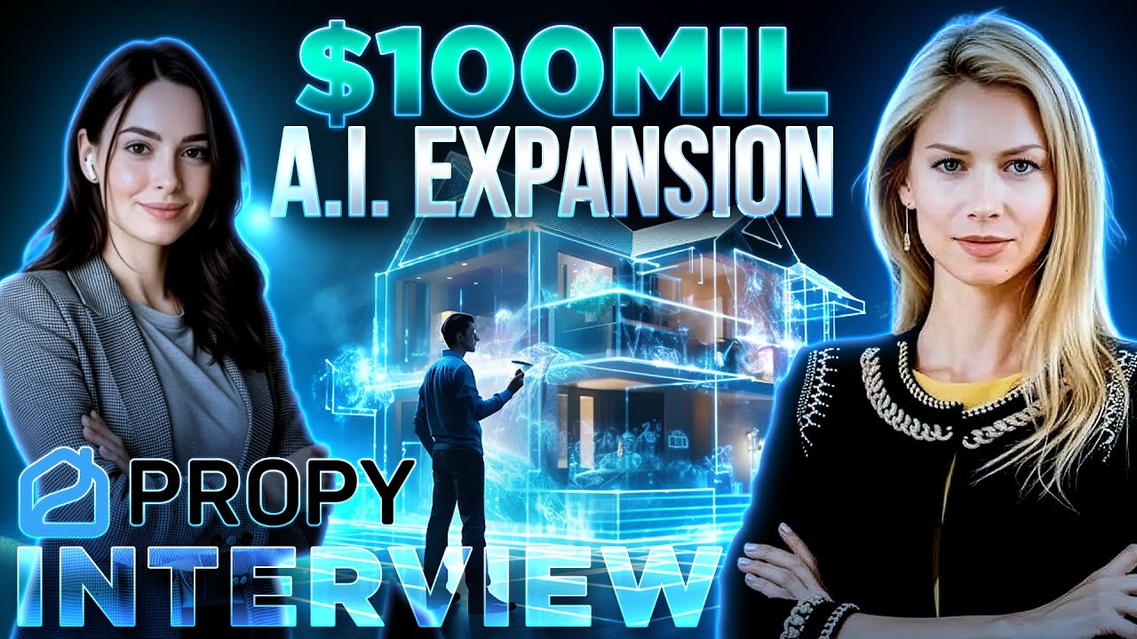 $100 Million Real Estate Power Play🔥Propy's Master Plan + $PRO Buybacks! CEO INTERVIEW
