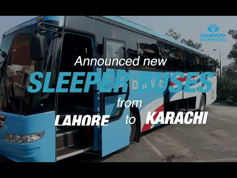 Daewoo Express introduces luxury Sleeper Buses