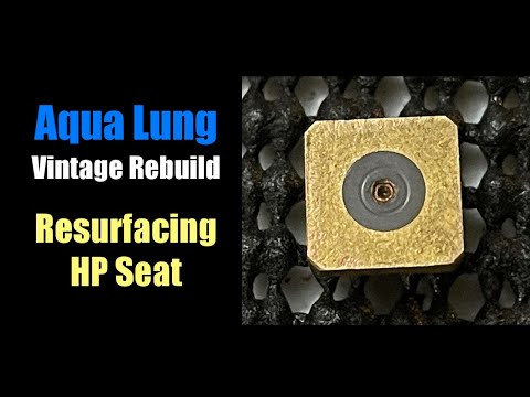 Resurfacing Vintage High-Pressure Seat for Scuba Regulator – SCUBA REGULATOR SERVICE