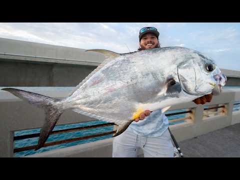WORLD'S Most Challenging Fish to Catch... (Florida Keys Bridge Fishing)