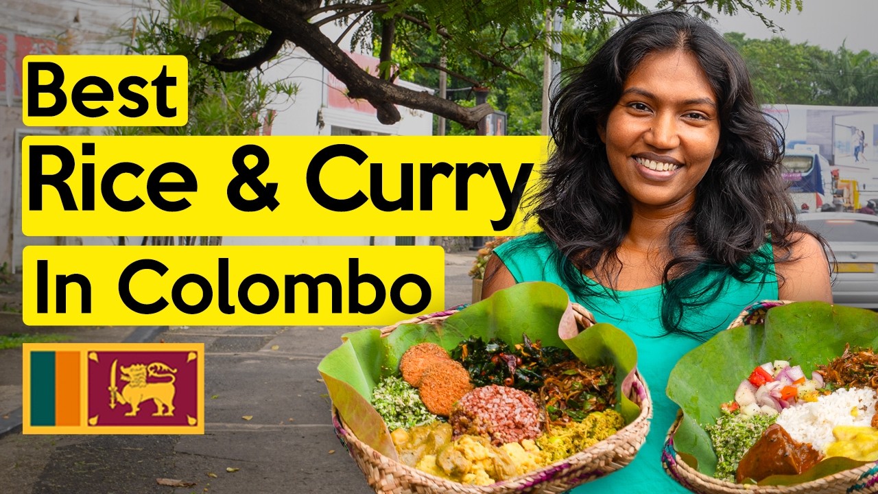Top 7 MUST TRY Rice & Curry spots in Colombo Sri Lanka (4k)