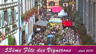 preview picture of video 'Défilé de la 53ème Fête des Vignerons d'Eguisheim'