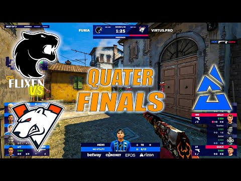 Furia vs Virtus.pro -  Blast Premier Fall -  Quater finals  - HIGHLIGHTS CSGO