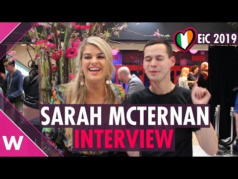 Sarah McTernan "22" (Ireland 2019) INTERVIEW @ Eurovision in Concert 2019