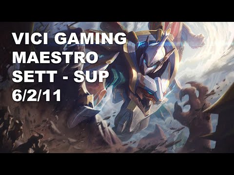 Vici Gaming Maestro Sup Sett vs Pyke - KR Grandmaster Patch 10.9