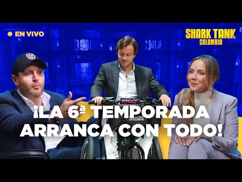 La aventura comienza con el primer en vivo de la 6ª Temporada 🤩 | Shark Tank Colombia
