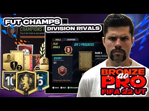NOVO FUT CHAMPIONS FINALS, DIVISION RIVALS & PRIMEIRA PARTIDA no FIFA 22 | BAOP #2 | #FIFA22 UT