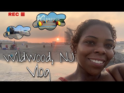 Wildwood NJ Travel Vlog 2020 ft Mirror Maze