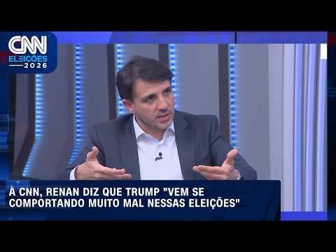Renan Santos diz à CNN que Trump “vem se comportando muito mal nessas eleições | CNN ELEIÇÕES