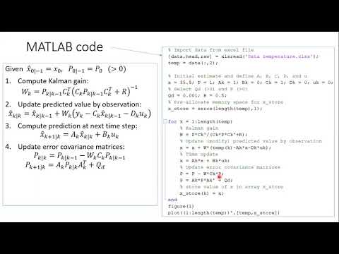 Lecture - Kalman Filter - Part 2