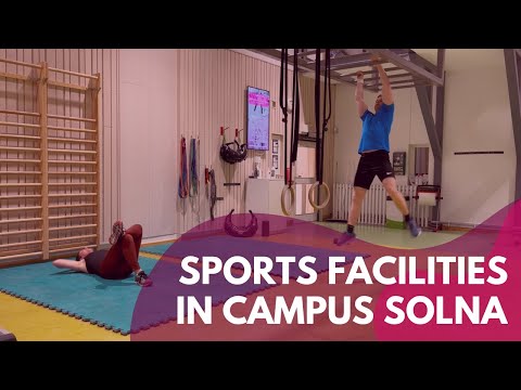 Sports Facilities FOR FREE in Campus Solna ⛹🏼‍♀️🏋🏾