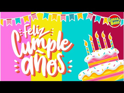 CUMPLEAÑOS FELIZ (lyrics) 🎂| Cumpleaños para niños | Feliz cumpleaños infantil🎉 | Canta y Baila