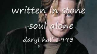 written in stone - soul alone 1993