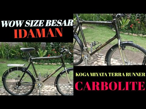 Bike Sepeda Koga Miyata Terra Runner Carbolite Sepeda Carbon Vintage Paling Dicari