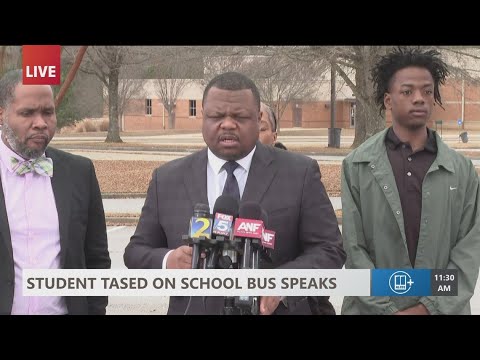 Student tased by officers on school bus in Fulton County speaks out | Full Video
