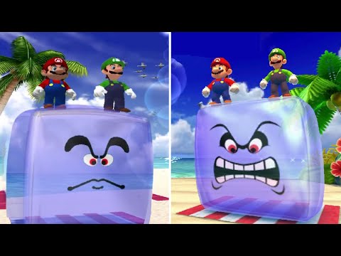 Mario Party The Top 100 vs Mario Party Gamecube - All Minigames Comparison
