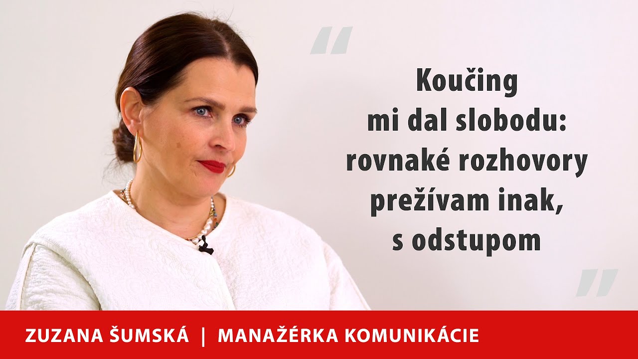 Zuzana  Šumská - život bude iný