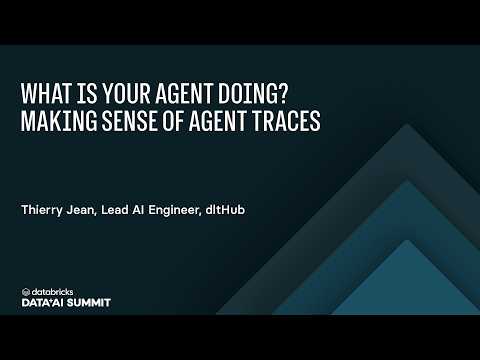 Watch: What Is Your Agent Doing? Making Sense of Agent Traces