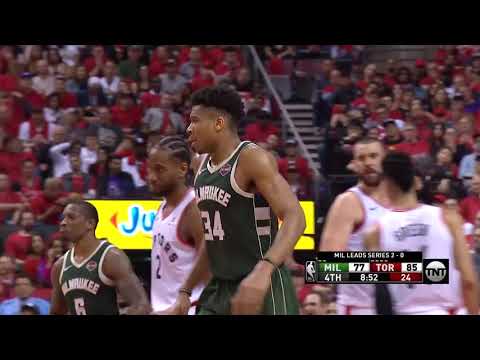 Giannis Antetokounmpo  Highlights | Bucks Vs Raptors Juego 3 -  12 PTS 23 REB 7 AST, NBA Playoffs