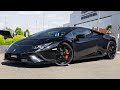 2023 Lamborghini Huracán LP640 2 Tecnica Nero Noctis Walkaround Engine Exhaust Sound