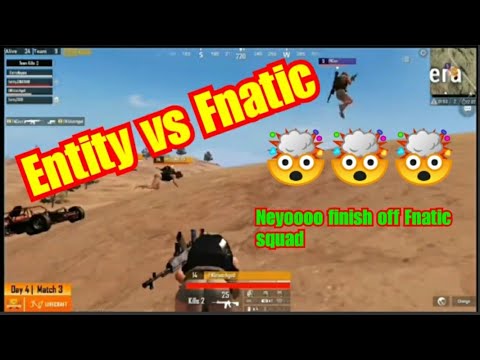 Entity vs Fnatic | Neyooo finishes off Fnatic  🤯🤯