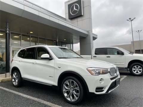 2016 BMW X3 xDrive28i AWD/PANORAMIC SUNROOF  ** Pohanka Certified 10 year / 100,000 **